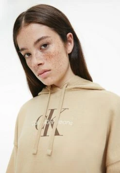 Calvin Klein Jeans MONOGRAM - Bluzka Z Długim Rękawem - Travertine -sklep Next a1bc223eb4bc46899e9d21fc1260f0a9