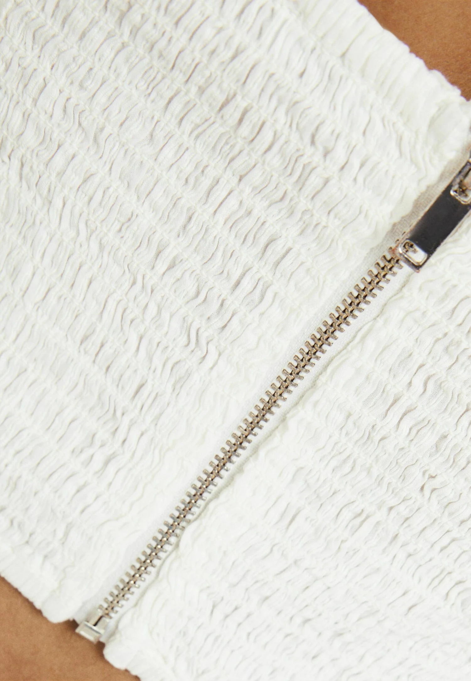 BERSHKA SWISS EMBROIDERY - CORSET - Top - White 5 BERSHKA SWISS EMBROIDERY - CORSET - Top - White - obrazek 5