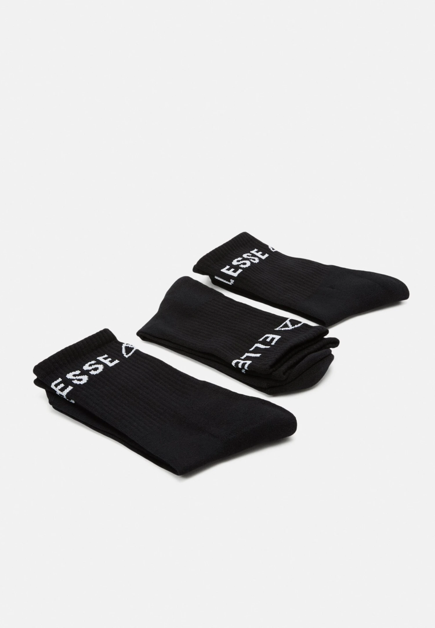 Ellesse CURTIS UNISEX 3 PACK - Skarpety - Black 1 Ellesse CURTIS UNISEX 3 PACK - Skarpety - Black