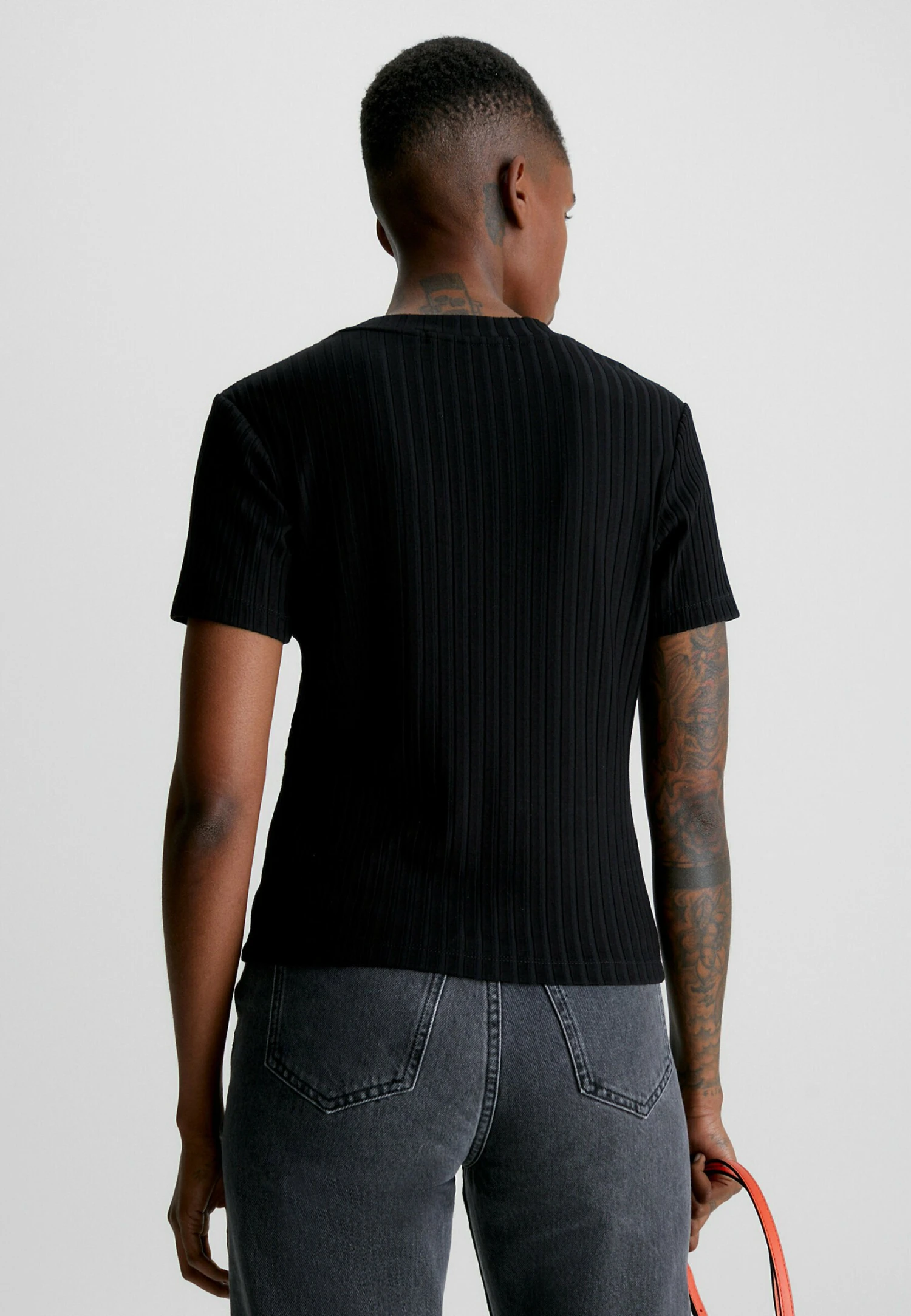 Calvin Klein Jeans T-shirt Basic - Ck Black 3 Calvin Klein Jeans T-shirt Basic - Ck Black - obrazek 3