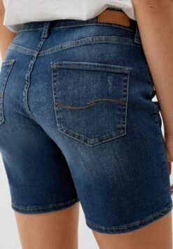 QS By S.Oliver IM USED-LOOK - Szorty Jeansowe - Ozeanblau -sklep Next a3e5854d0af049969d777dc2b894cf96