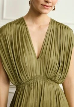 Next PLEATED SHORT SLEEVE PETITE - Kombinezon - Khaki Green 6 Next PLEATED SHORT SLEEVE PETITE - Kombinezon - Khaki Green -sklep Next a4db22ec76a44833a48b6fa4982a1768