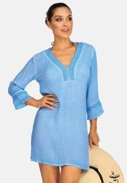 Akcesoria Plażowe - Cieniowany Niebieski