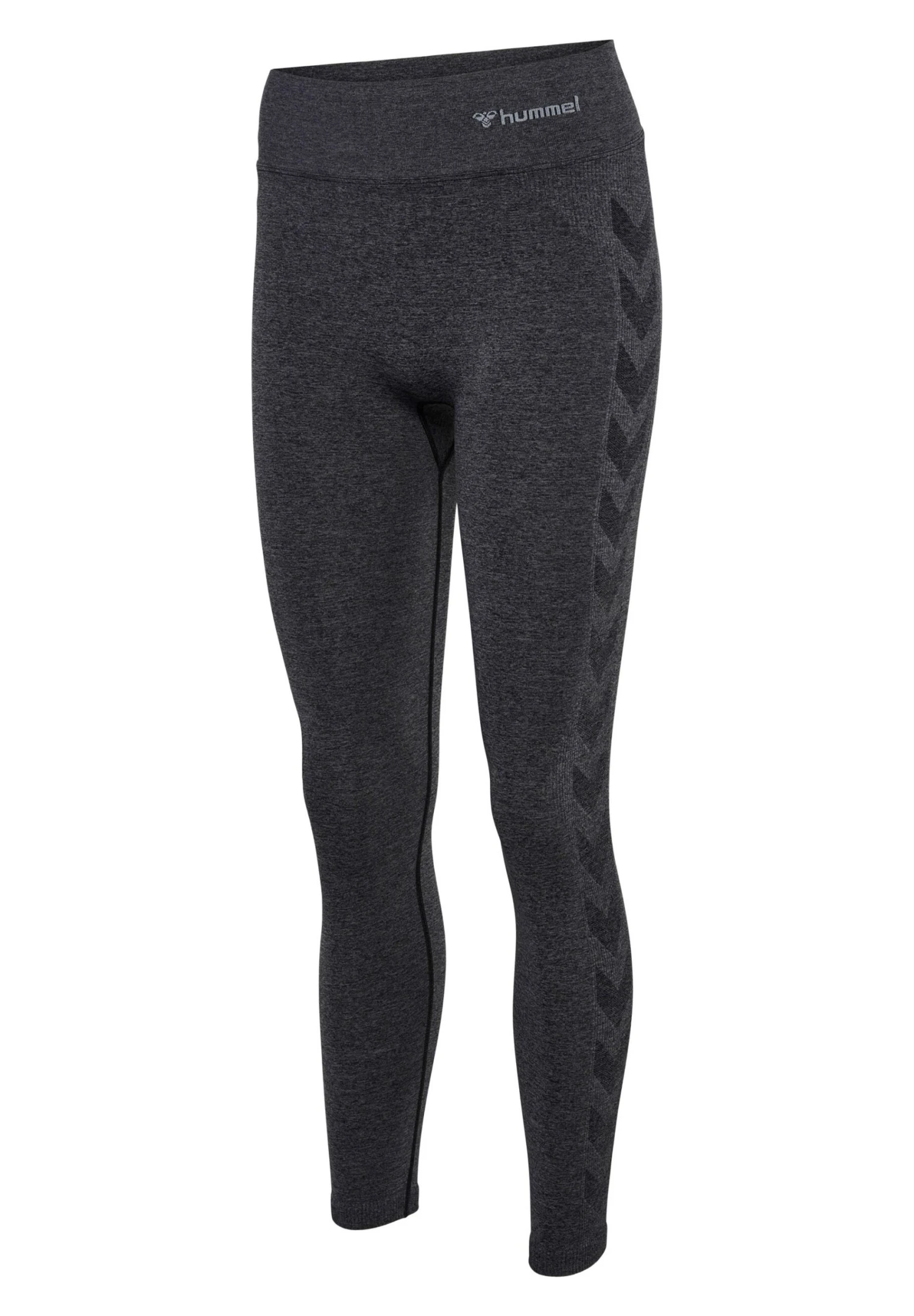 Hummel HMLCI SEAMLESS MW SCRUNCH - Rajstopy - Black Melange 5 Hummel HMLCI SEAMLESS MW SCRUNCH - Rajstopy - Black Melange - obrazek 5