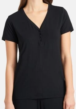 Schiesser KURZARM SET - Piżama - Schwarz -sklep Next ae06f1dd194747afb74b6a88c04f9bb2