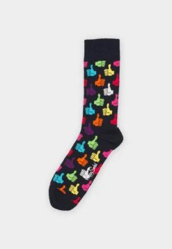 Happy Socks THUMBS UP SOCK UNISEX - Skarpety - Dark Blue