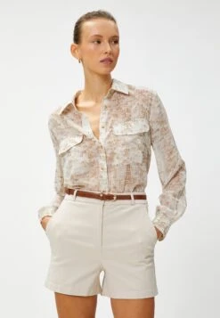 Koton POCKET BELTED MINI - Szorty - Stone -sklep Next b1c86910bfbb4297b1e43e8b9b4c6cc3