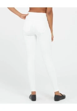 Spanx ANKLE SKINNY JEANS - Legginsy - White -sklep Next b40de8fe460e4674ac65d2872040b94a