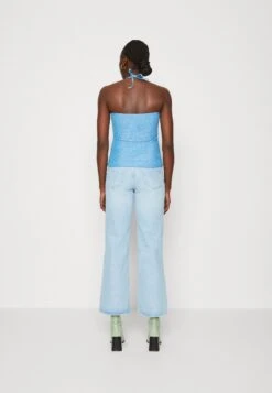 Gestuz ALEXIA TUBE - Top - Malibu Silver Blue -sklep Next b422cfe235c345ff977f53adb6aeea09