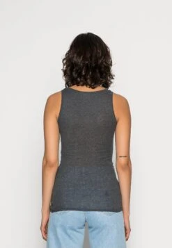 American Vintage MASSACHUSETTS - Top - Anthracite Chine -sklep Next b57f52f1f335423991a0b3d76066eea8