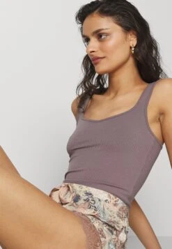 Hunkemöller SHORT LEAF FLORAL - Spodnie Od Piżamy - Blue -sklep Next b58afba8c14f48a9b99233fbb55576fc