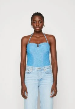 Gestuz ALEXIA TUBE - Top - Malibu Silver Blue