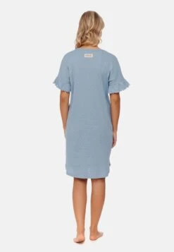 ZAPINANA NA NAPY Z AŻUROWEJ - Koszula Nocna - Satin Blue 5 ZAPINANA NA NAPY Z AŻUROWEJ - Koszula Nocna - Satin Blue -sklep Next bcfc45b523aa4fe4b00e739b3c274200