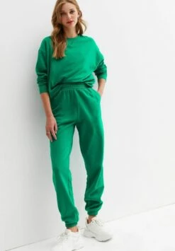 New Look CREW NECK - Bluza - Green