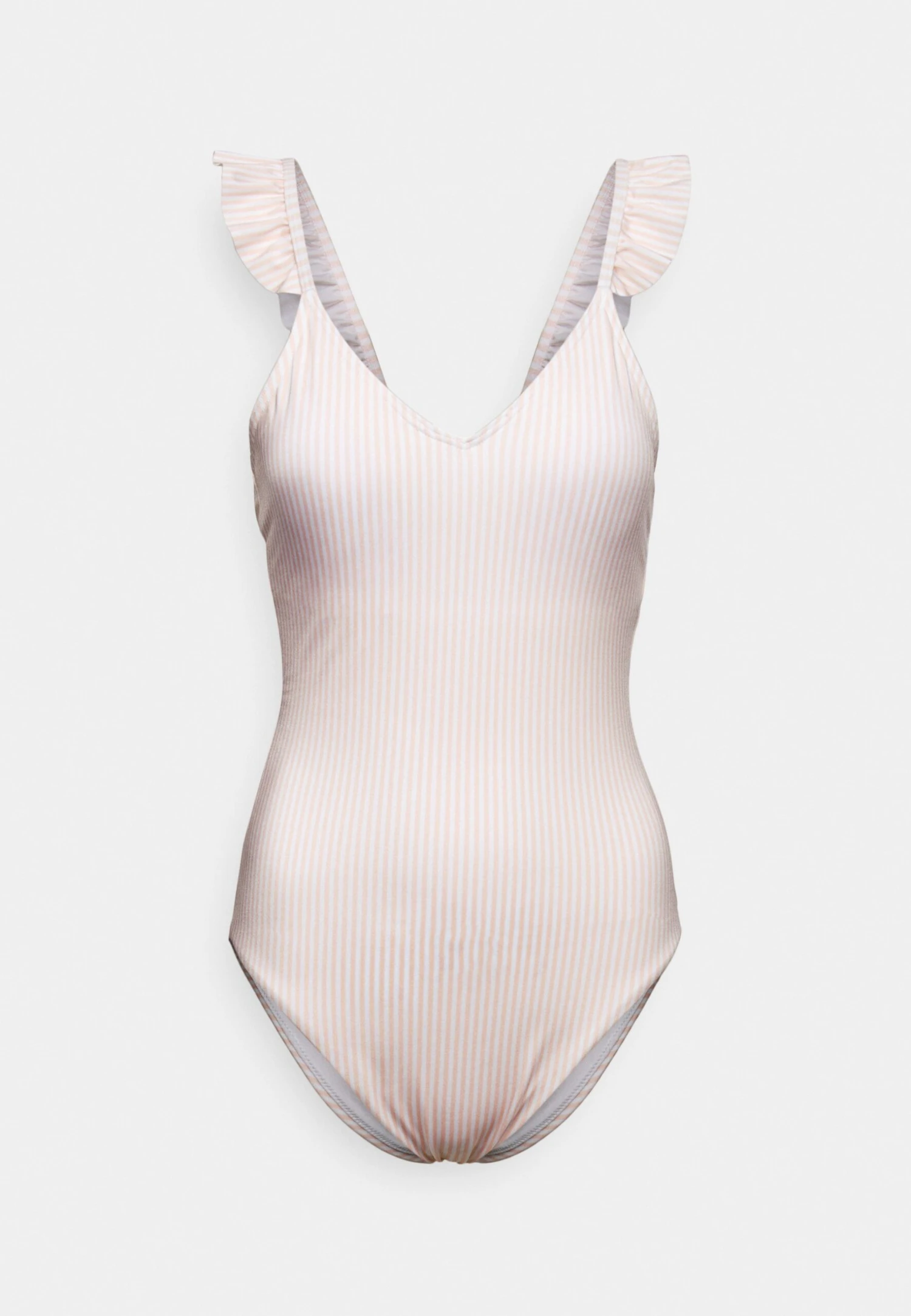 ONLY ONLDANA LARA RUFFLE SWIMSUIT - Kostium Kąpielowy - Seashell Pink 5 ONLY ONLDANA LARA RUFFLE SWIMSUIT - Kostium Kąpielowy - Seashell Pink - obrazek 5