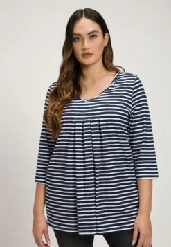 Ulla Popken Bluzka Z Długim Rękawem - Zwart