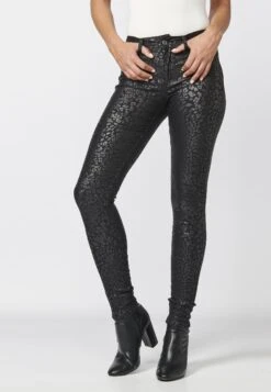 Koroshi Legginsy - Black -sklep Next c2090b3e8b824571a708cd7df47a1216