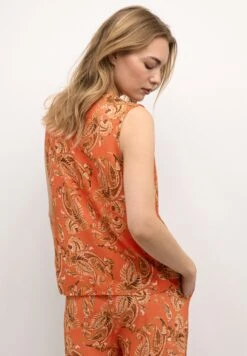 CREAM CRROSINA - Bluzka - Exotic Orange Paisley 8 CREAM CRROSINA - Bluzka - Exotic Orange Paisley -sklep Next c21120db36ea4844a6f19b2b2140d8b9