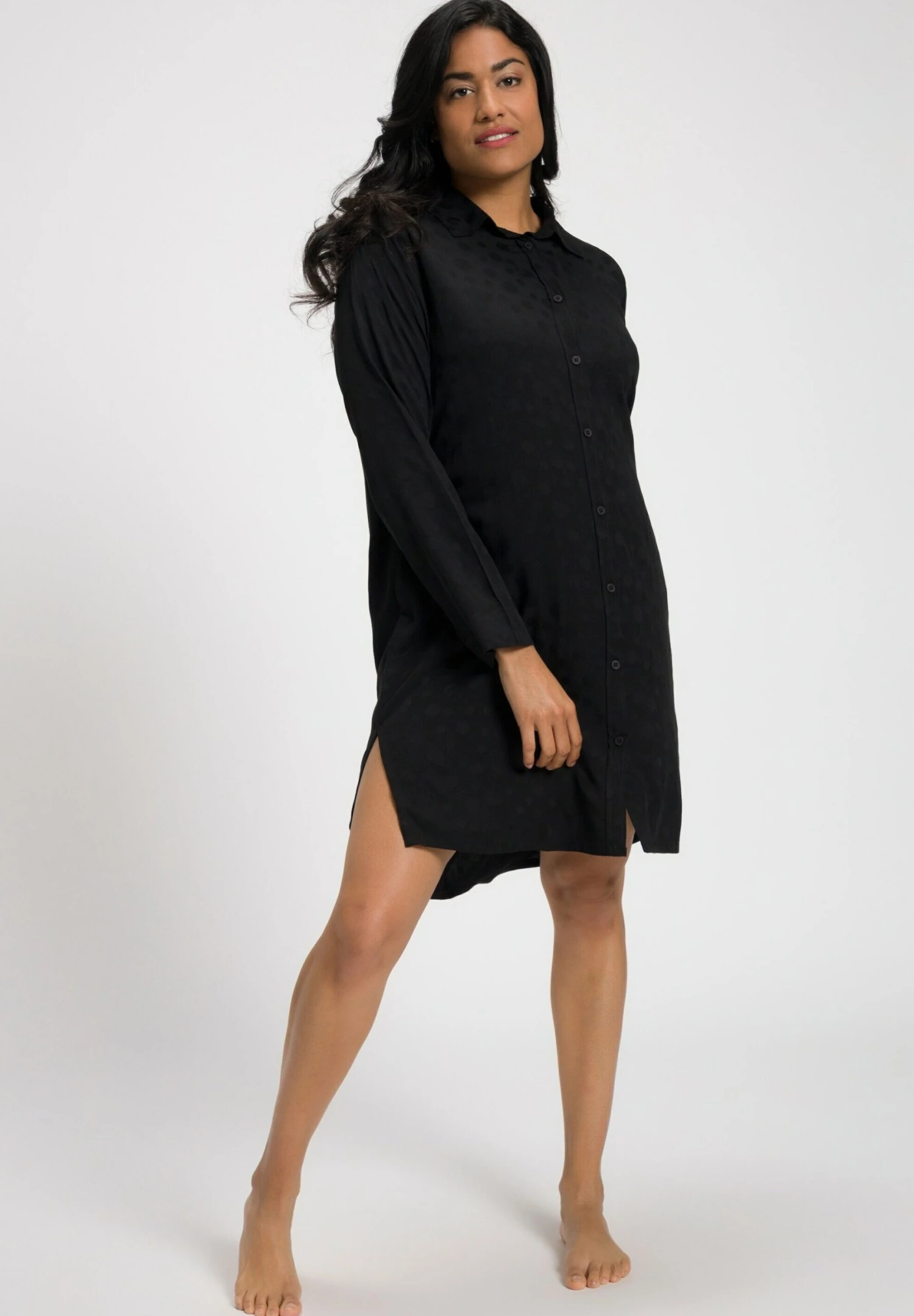 Ulla Popken Koszula Nocna - Noir 1 Ulla Popken Koszula Nocna - Noir