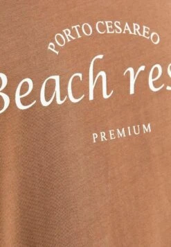 JACK&JONES Premium JPRBLAKAM OCEAN TEE UNISEX - T-shirt Z Nadrukiem - Toasted Coconut 9 JACK&JONES Premium JPRBLAKAM OCEAN TEE UNISEX - T-shirt Z Nadrukiem - Toasted Coconut -sklep Next c45af703c7e54de580251d0f2c6091a5