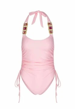 BOUJEE RUCHED SIDE - Kostium Kąpielowy - Baby Pink -sklep Next c5f25e08791f4490891f737ba82eda93