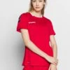 Hummel HMLAUTHENTIC - T-shirt Z Nadrukiem - True Red