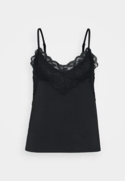Vero Moda VMAMANDA - Top - Black -sklep Next c7bf935ccfeb4c8f88fde8aef6ef34a0