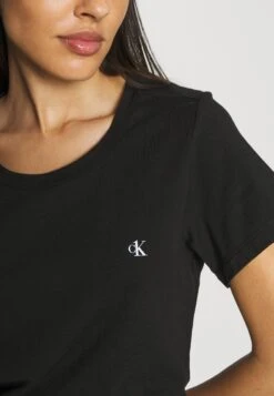 CALVIN KLEIN UNDERWEAR CK ONE CREW NECK 2 PACK - Koszulka Do Spania - Black -sklep Next c7c37f2c1b4d49e79c70a8717dc20bbc