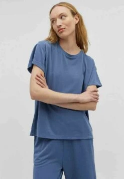 MbyM AMANA - T-shirt Basic - Blue Horizon