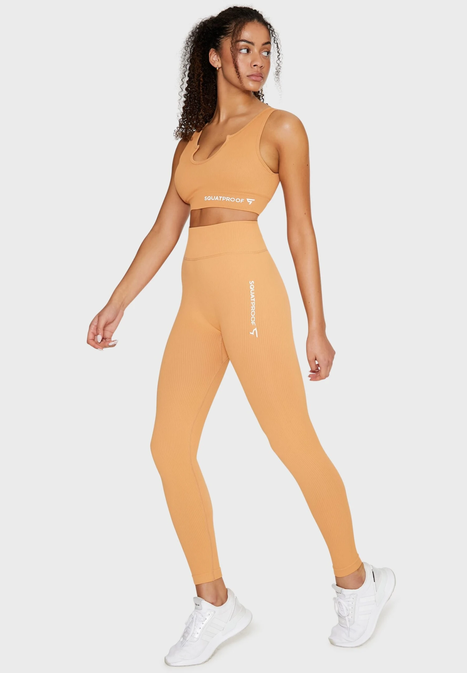 ARDOUR RIBBED - Top - Light Coffee 9 ARDOUR RIBBED - Top - Light Coffee - obrazek 9