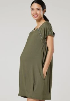 UMSTANDS UND STILLSHIRT - Koszula Nocna - Khaki -sklep Next cdef82c2c62048a4a0c265589dc3e85d