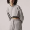 Adidas By Stella Mccartney TRUECASUAL - Krótkie Spodenki Sportowe - Medium Grey Heather