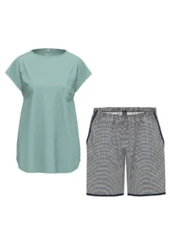 KURZARM ORGANIC SET - Piżama - Nightblue -sklep Next d24762eca2504f5b82a21488e397f557