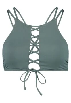 Bench BUSTIER - Góra Od Bikini - Oliv Solid -sklep Next d30dfc5869914f11ab3ec9bcd934e33b