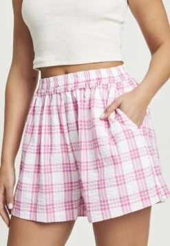 Calli HAVANA - Szorty - Pink And White Check