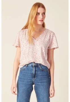 UMWELTFREUNDLICHES - T-shirt Z Nadrukiem - Imprime Rouge