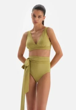 IMMERSED IN NATURE - Dół Od Bikini - Pistachio Green -sklep Next d7dd2b397b5e489395702f8907c343c3