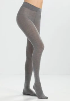 Falke SOFTMERINO VIRGIN WOOL-COTTON-MIX - Rajstopy - Hellgrau Meliert -sklep Next d823c23bf0a642a0a8f16df4864724a9