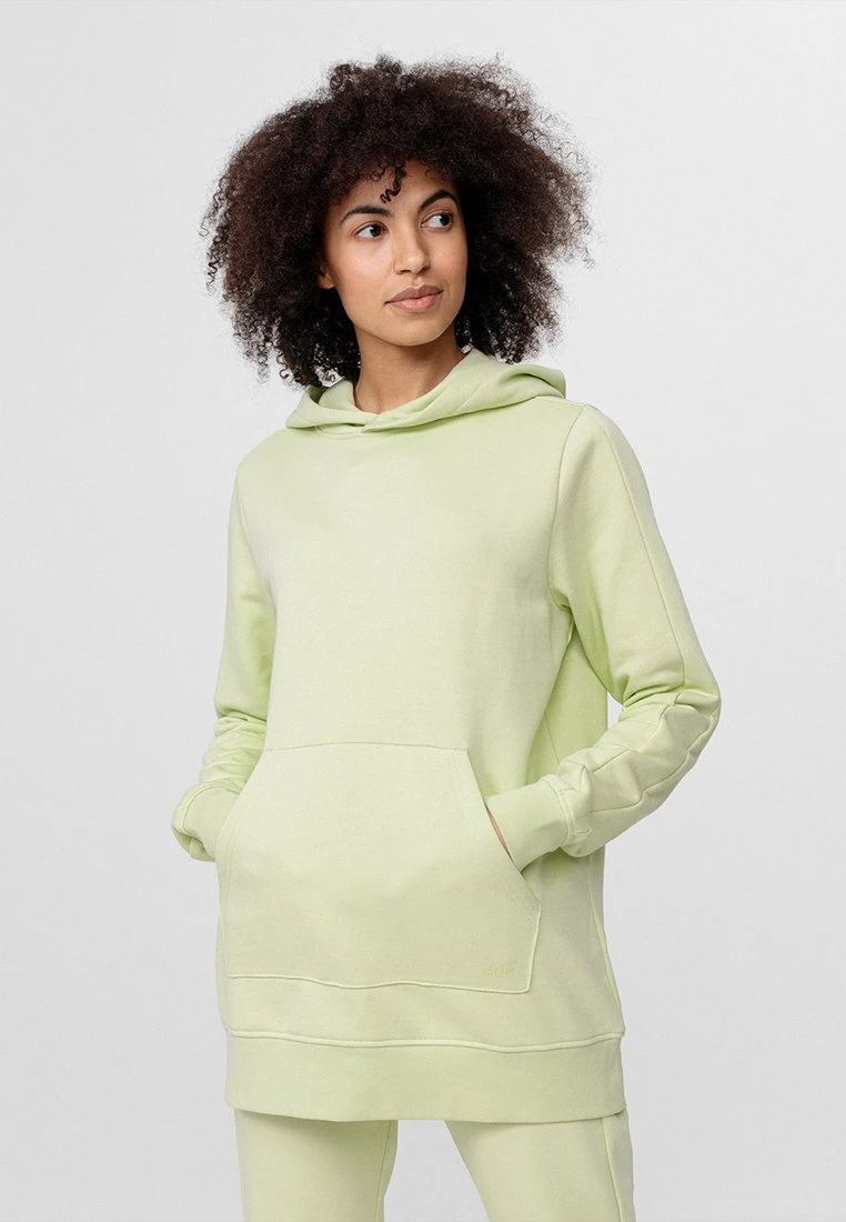 4F Bluza Z Kapturem - Lemon 1 4F Bluza Z Kapturem - Lemon
