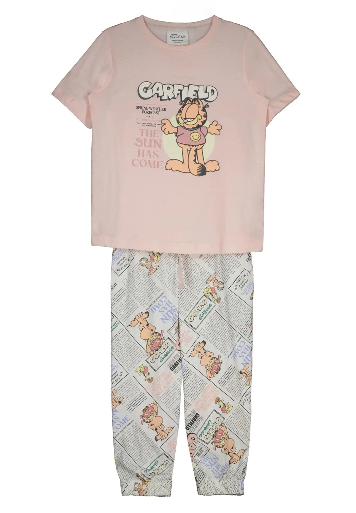 Women'secret SET GARFIELD THE SUN HAS COME - Piżama - Pink 6 Women'secret SET GARFIELD THE SUN HAS COME - Piżama - Pink - obrazek 6