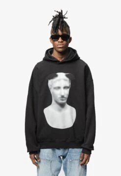 ARTIST GRAPHIC HOODIE UNISEX - Bluza Z Kapturem - Black