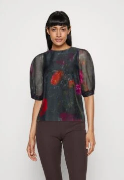 Ted Baker AYYMEE - T-shirt Z Nadrukiem - Black