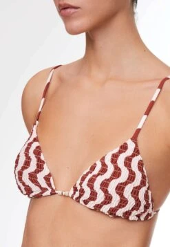 Oysho SMOCK - Góra Od Bikini - Brown -sklep Next de5949faa3fe42cb8e1930a1166ec224