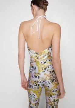 Versace Jeans Couture LOGO COUTURE - Kombinezon - White/gold -sklep Next e21748936c4144748e01f94d7a77ae59