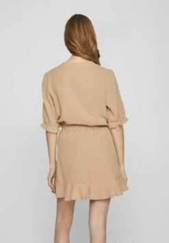 Vila V-AUSSCHNITT - Bluzka - Savannah Tan -sklep Next e5e92e31527f47839049941dd467c992