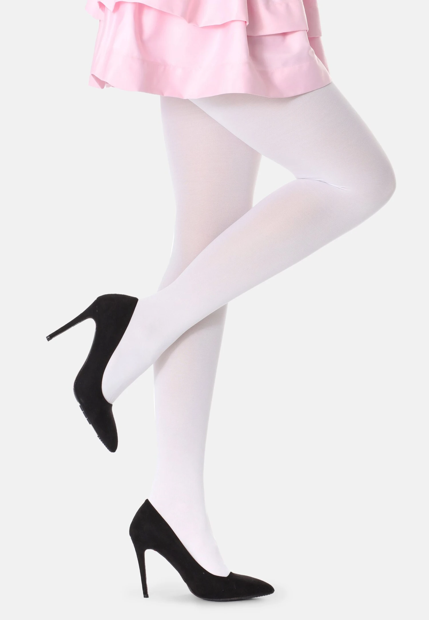 WEIBLICH - Rajstopy - Black White 3 WEIBLICH - Rajstopy - Black White - obrazek 3