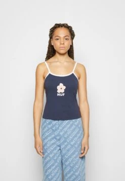 HUF PETAL TANK - Top - Navy -sklep Next ed6f46ea00b94128ac35cbe2bfedd266