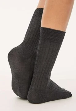 Oysho CLASSIC - Skarpety - Dark Grey -sklep Next ef95025b5dfa4b30bb1b2bd6127e1570