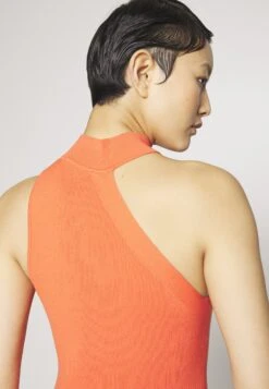 DKNY MOCK NECK SWEATER - Top - Persimmon -sklep Next efac69832fb14c6fb15c6d9a0891d6fc