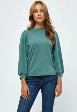 Minus HELENE - Bluzka Z Długim Rękawem - Sea Mist
